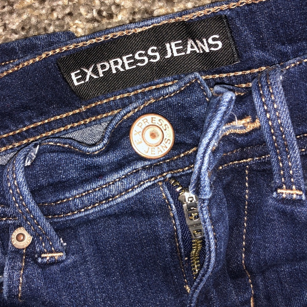 Dark wash jeans